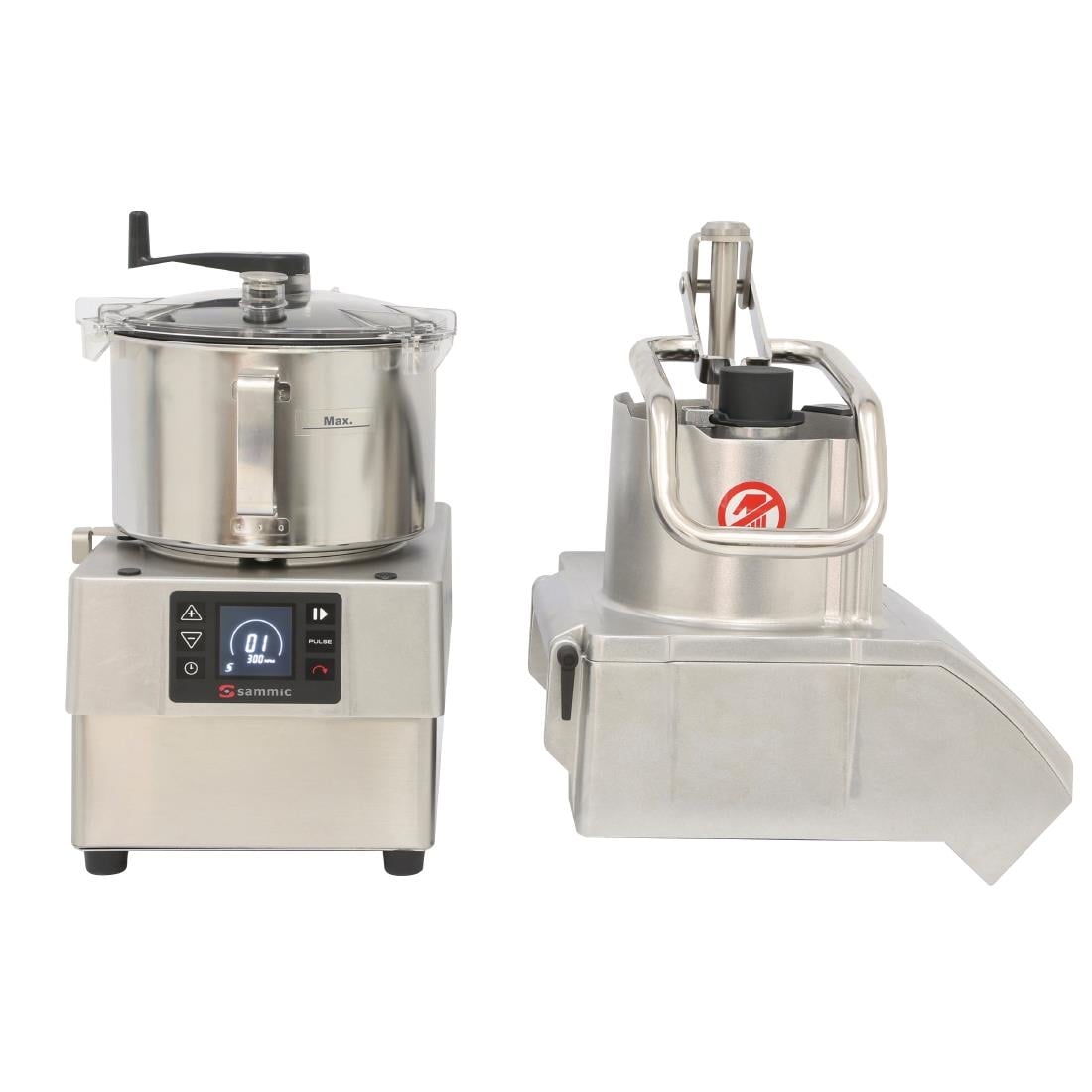 Sammic Ultra Range Combination Vege Prep Machine - 5.5Ltr Bowl • PAS-FC298