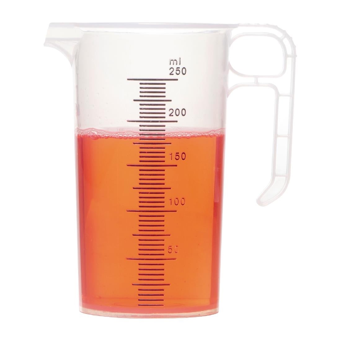 Pro-Measures Polypropylene Measuring Jug 250ml • PAS-FD324