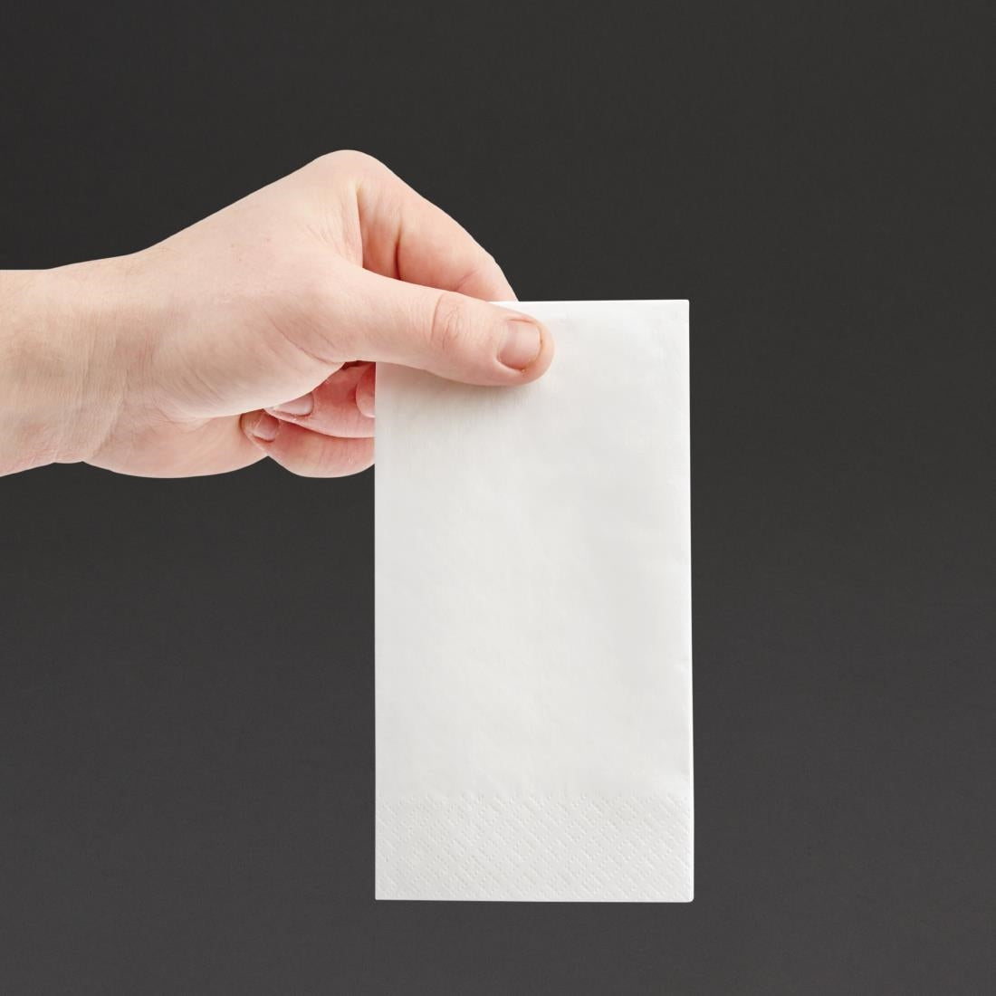Fiesta Recyclable Lunch Napkin White 330x330mm 2ply 1/8 Fold (2000 Pack) (2 ply | 8 fold | Pack of 2000) • PAS-FE227