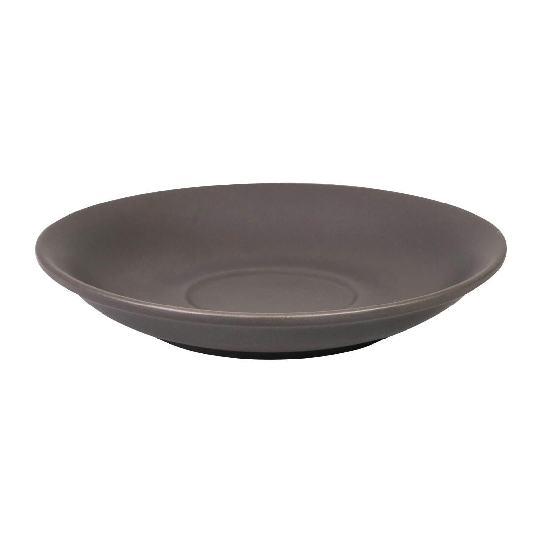 Bevande Large Cappuccino Saucer Slate (6 Pack) • PAS-FK040