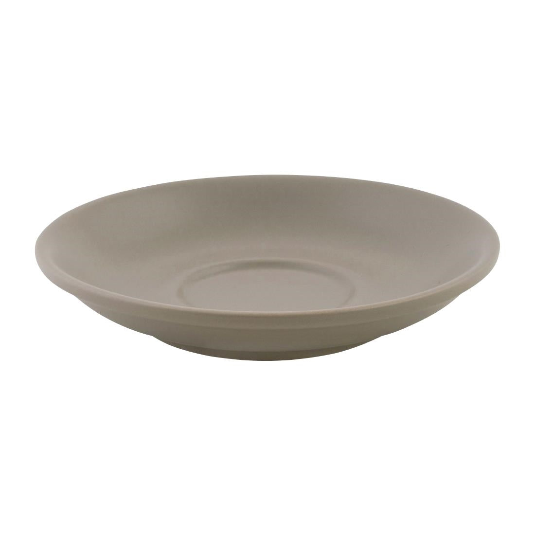 Bevande Saucer To Suit Coffee/Tea Cup Stone (6 Pack) • PAS-FK044