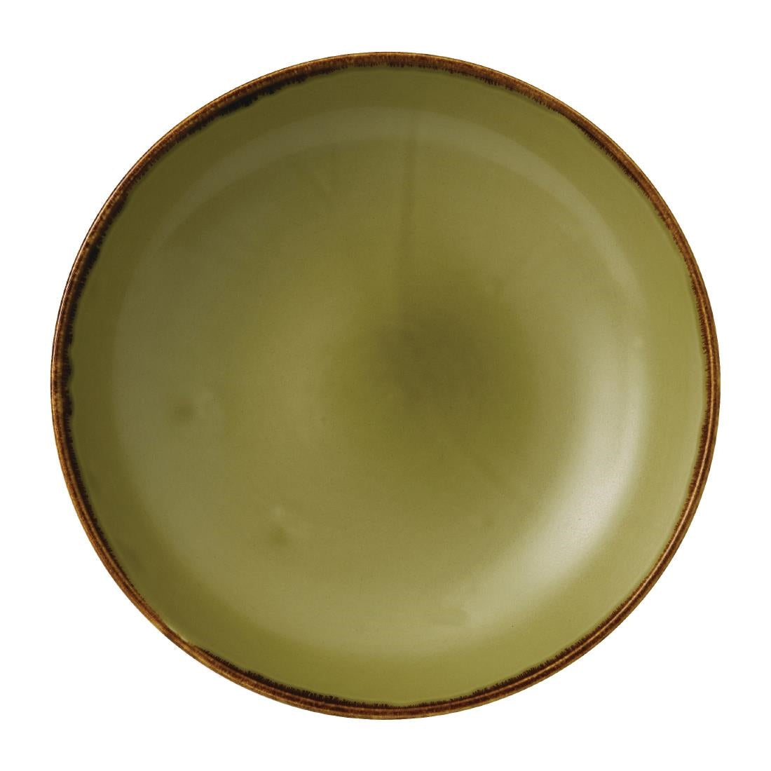 Dudson Harvest Coupe Bowls Green 182mm (12 Pack) • PAS-FK153