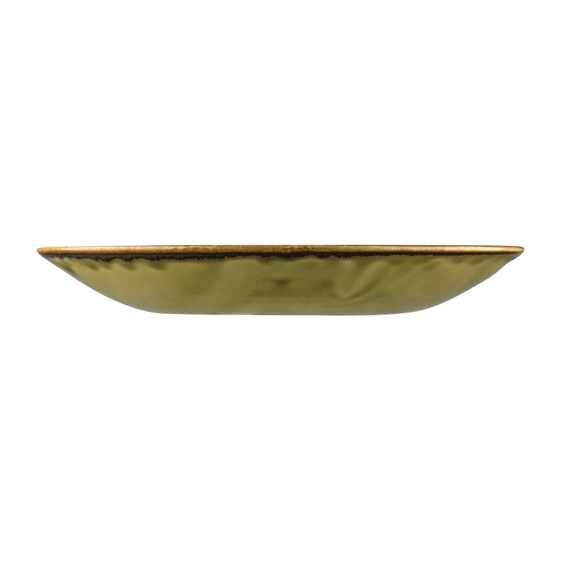 Dudson Harvest Deep Coupe Plates Green 255mm (12 Pack) • PAS-FK159