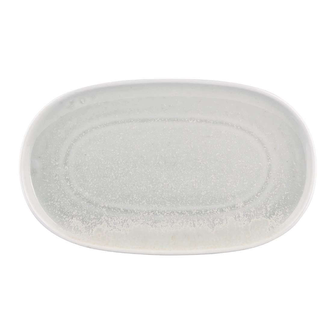 Moda Porcelain Willow Oval Coupe Plates 355 x 210mm (6 Pack) • PAS-FK259