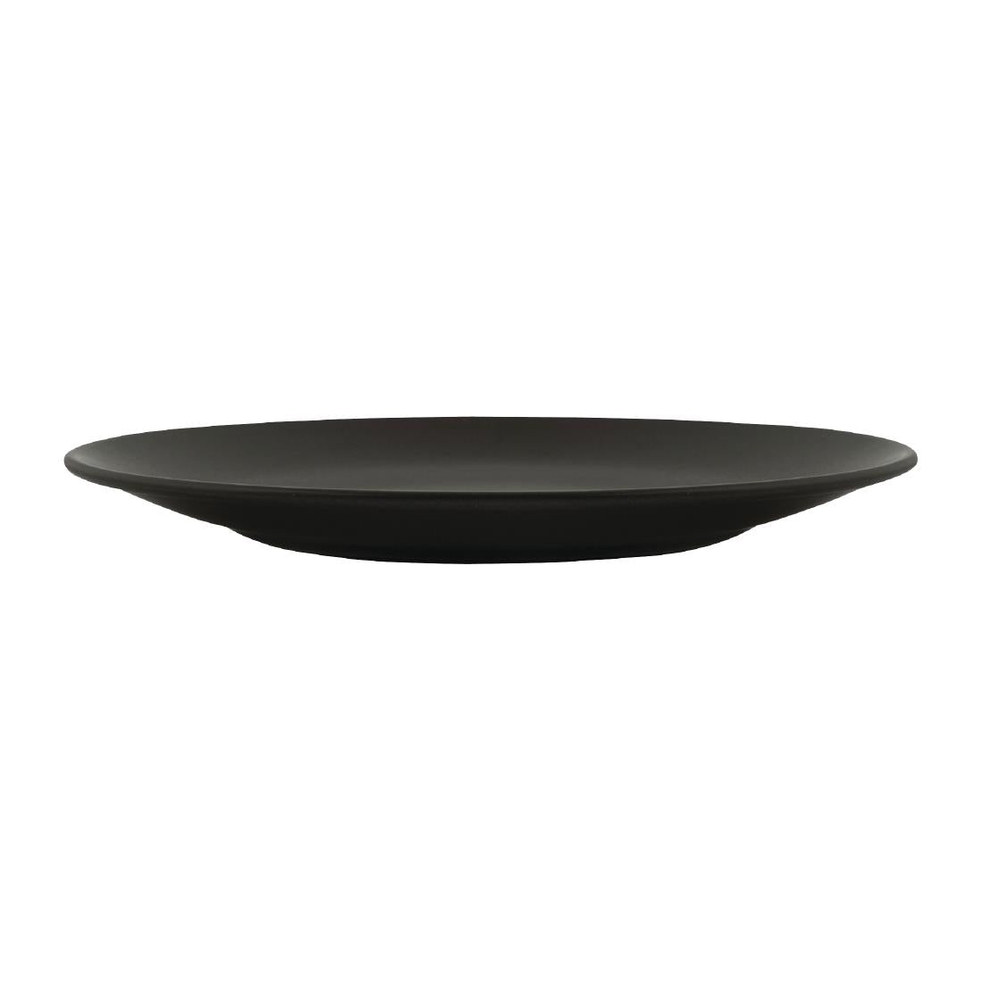 Zuma Charcoal Round Coupe Plates 285mm (6 Pack) • PAS-FK322