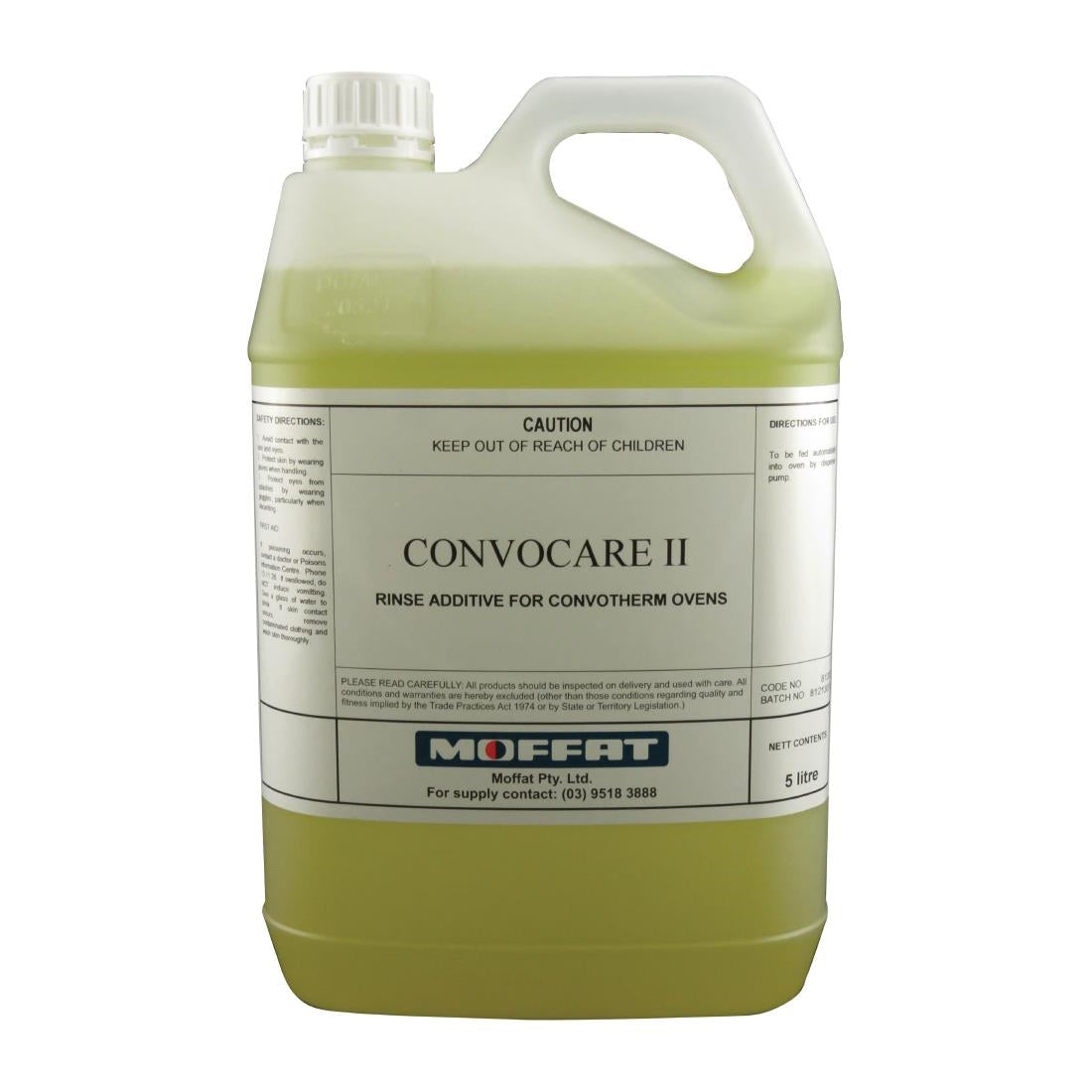 Convotherm ConvoCare Combi Oven Rinse Neutraliser 5Ltr • PAS-FK377