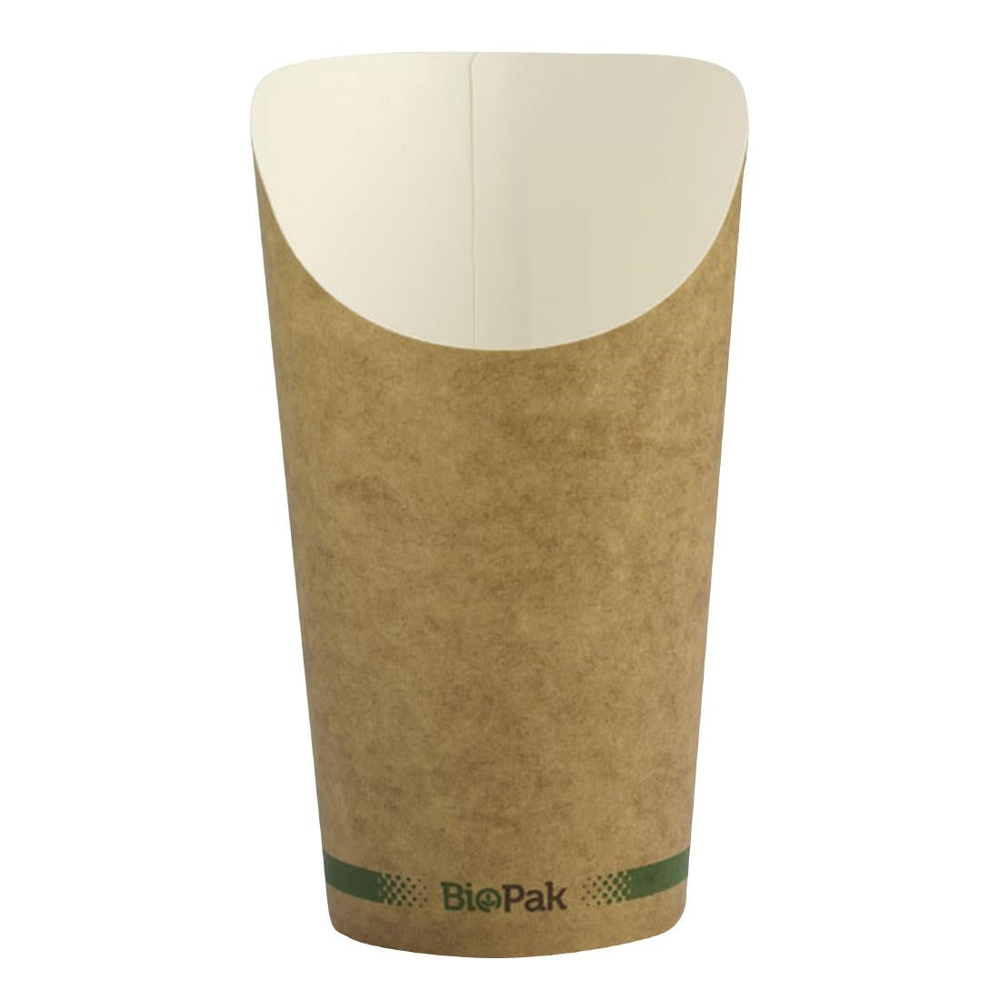 BioPak Kraft Takeaway Chip Cups Medium (1000 Pack) (Pack of 1000) • PAS-FK545