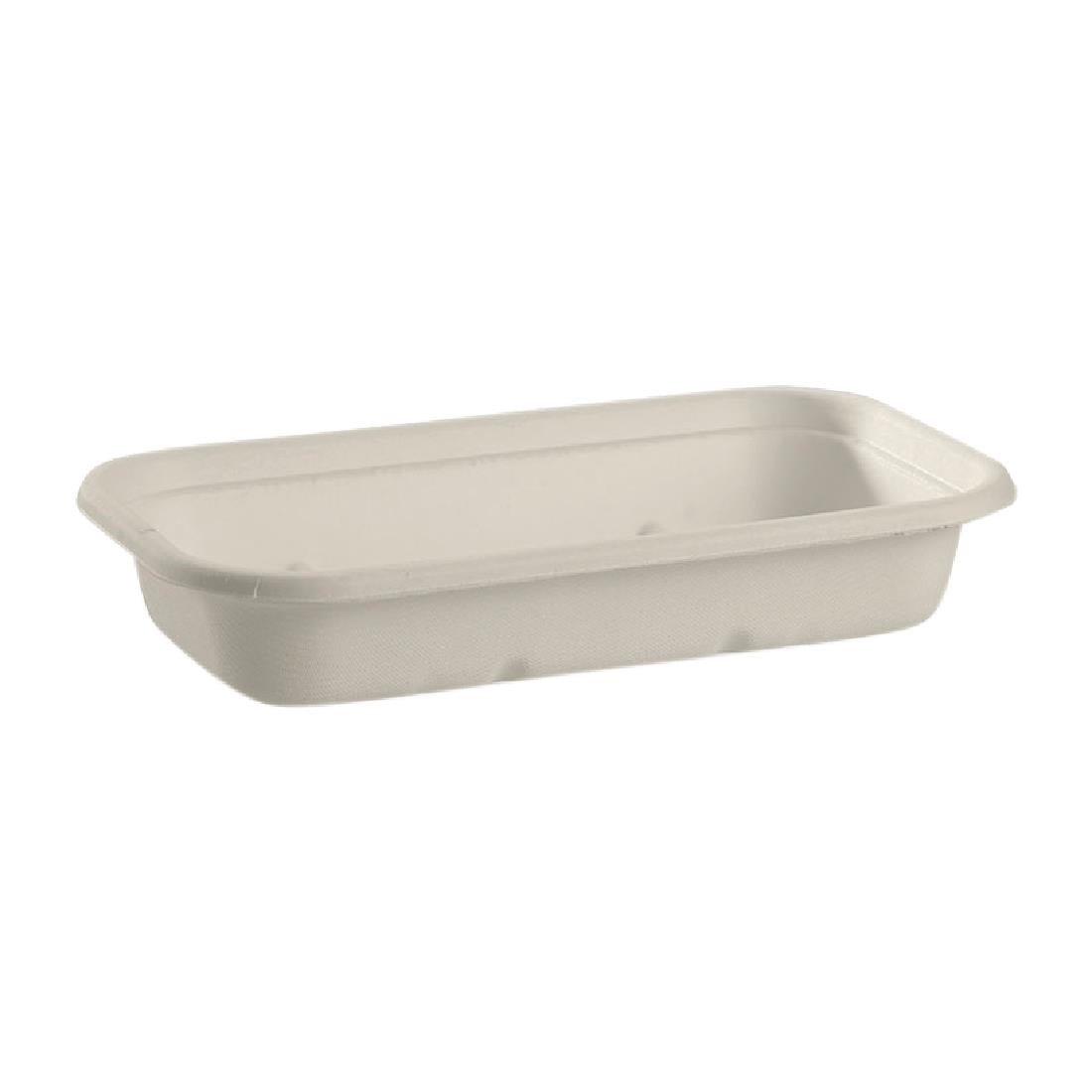 BioPak BioCane Takeaway Bases White - 750ml (500 Pack) (White Colourway | 750ml / 25.3oz| Pack of 500) • PAS-DU621