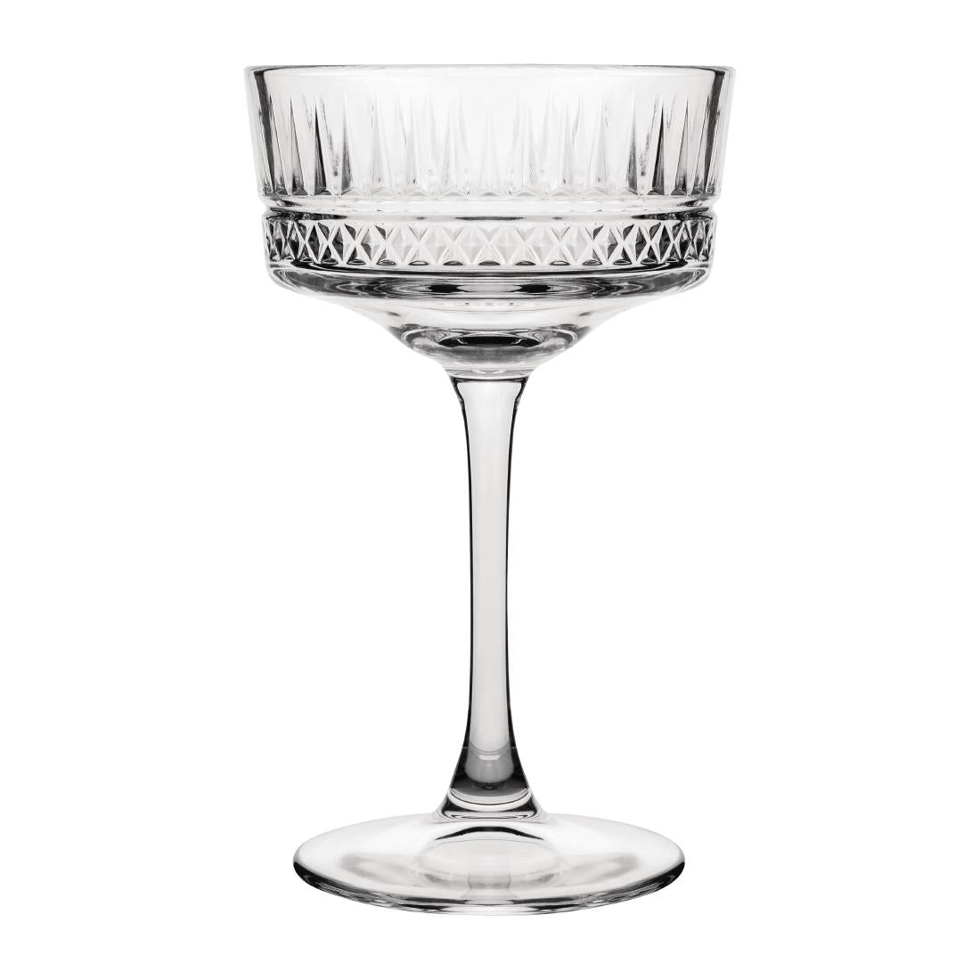 Pasabahce Elysia Champagne Coupe Glasses 260ml (24 Pack) (Pack of 24) • PAS-FK809