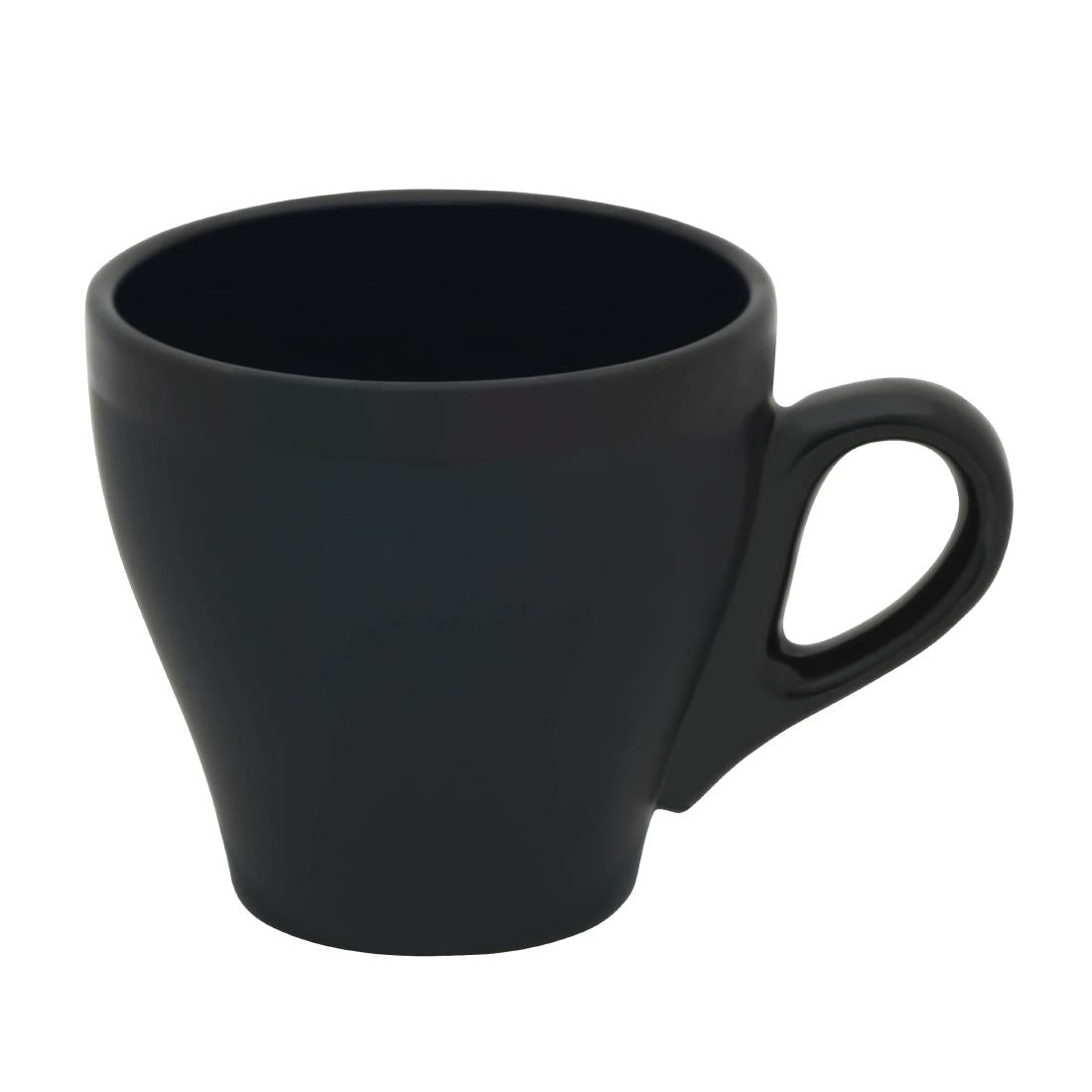 Brew Long Black Coffee Cups Smoke Matt/Gloss 180ml (6 Pack) • PAS-FL219