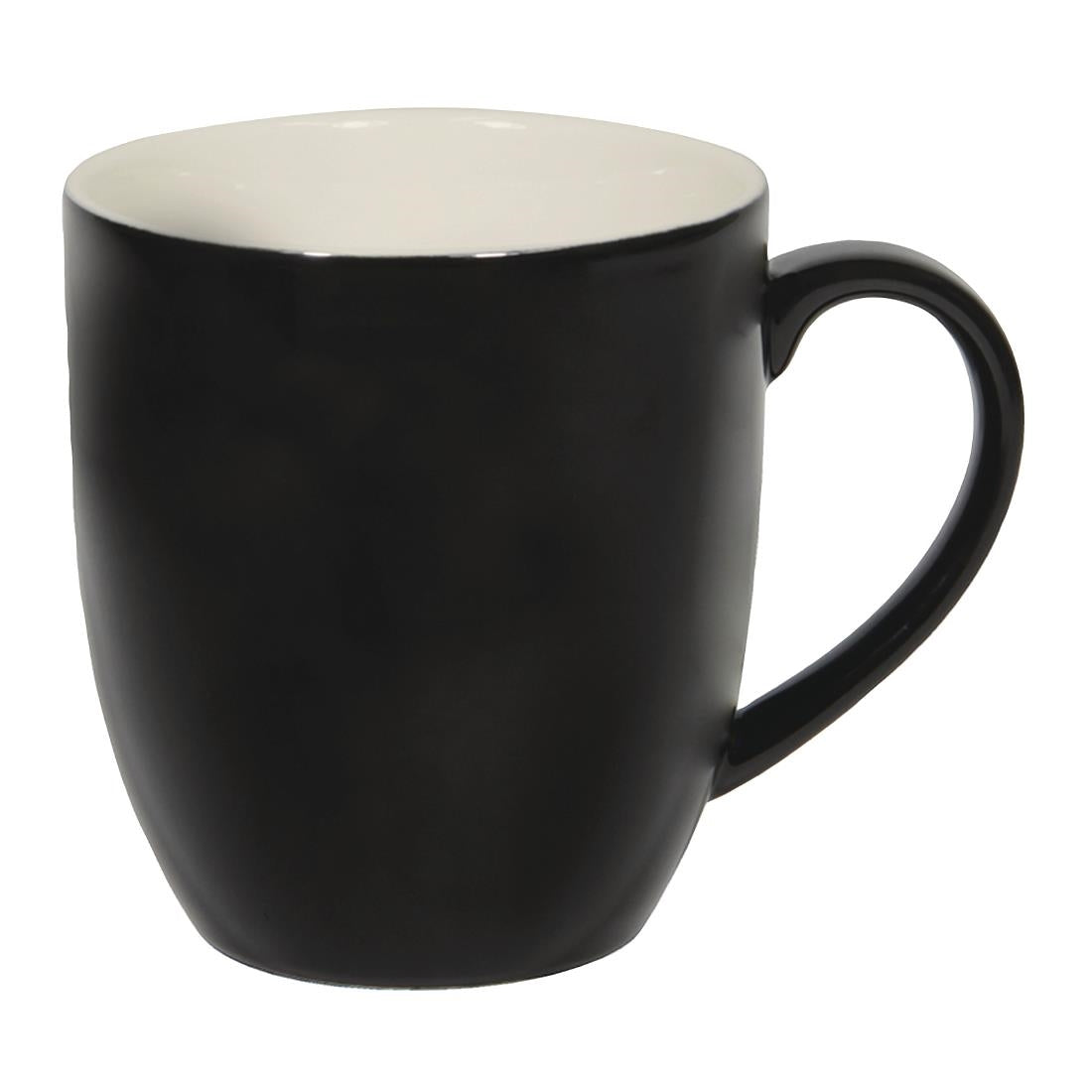 Brew Coffee Mugs Smoke/White 380ml (6 Pack) • PAS-FL237