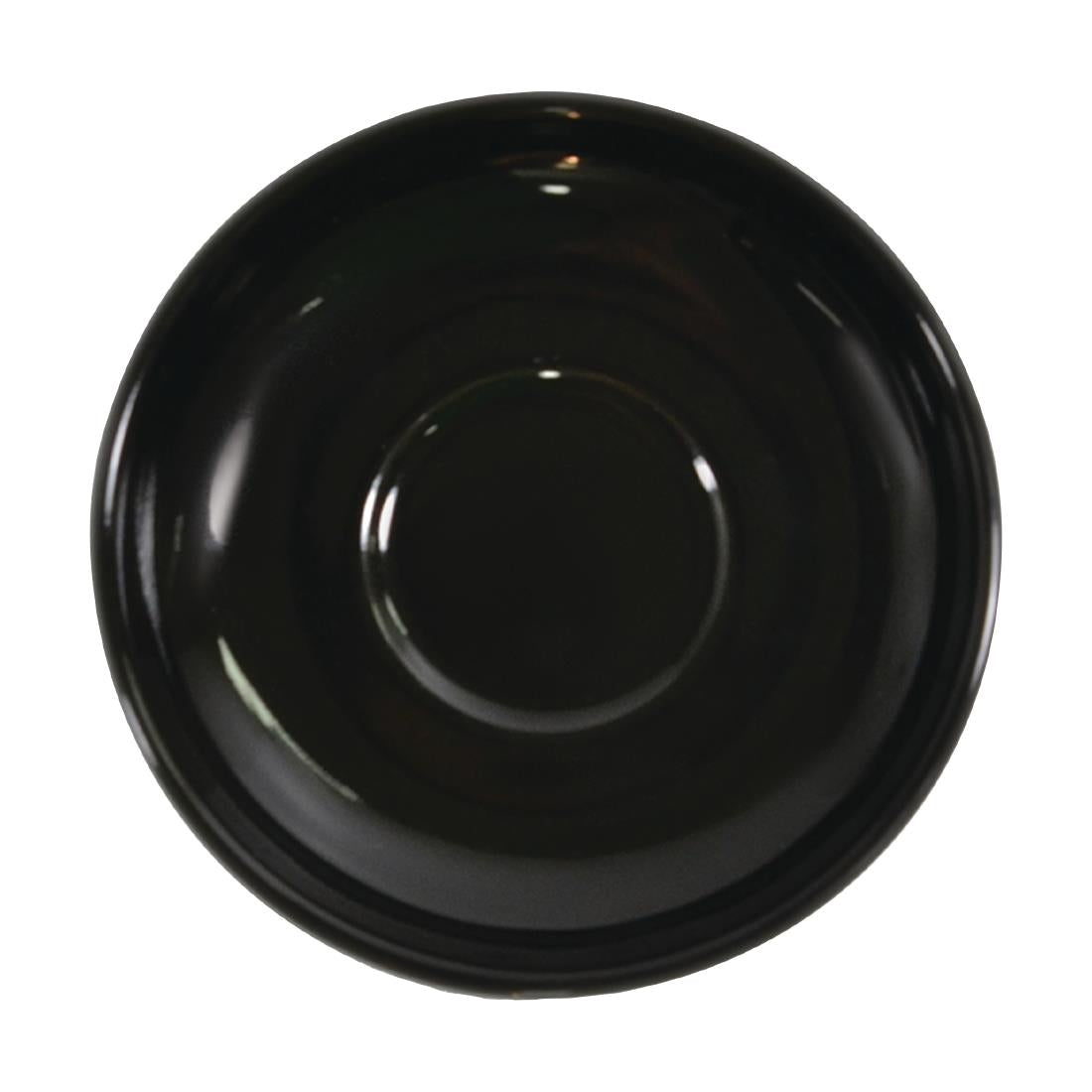 Brew Long Black/Cappuccino Saucers Smoke Gloss 140mm (6 Pack) • PAS-FL266
