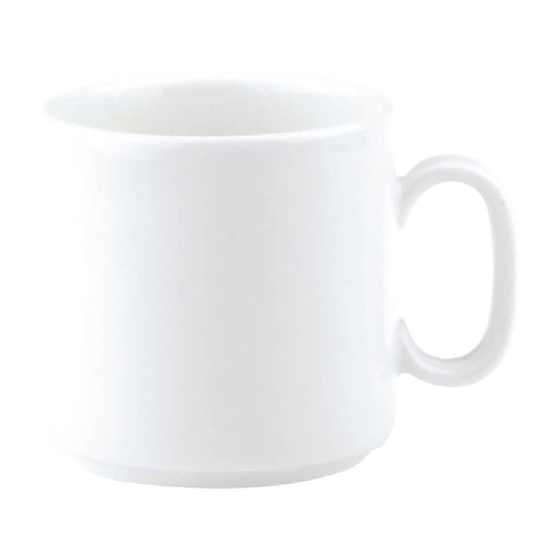 Royal Porcelain Chelsea Stackable Coffee Mugs Stackable 330ml (48 Pack) (Pack of 48) • PAS-FL303