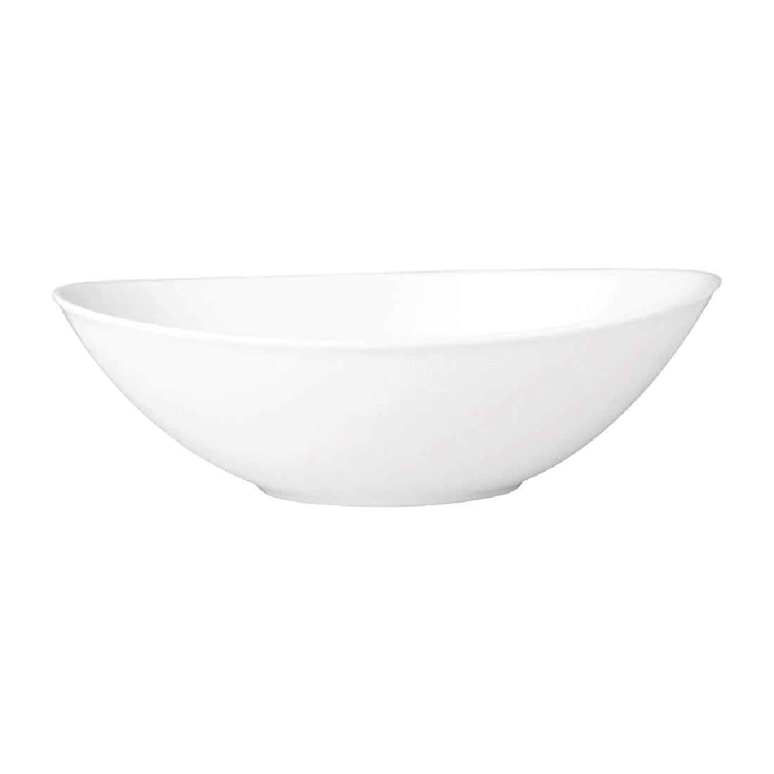 Royal Porcelain Chelsea Oval Coupe Bowls 200mm (24 Pack) • PAS-FL307