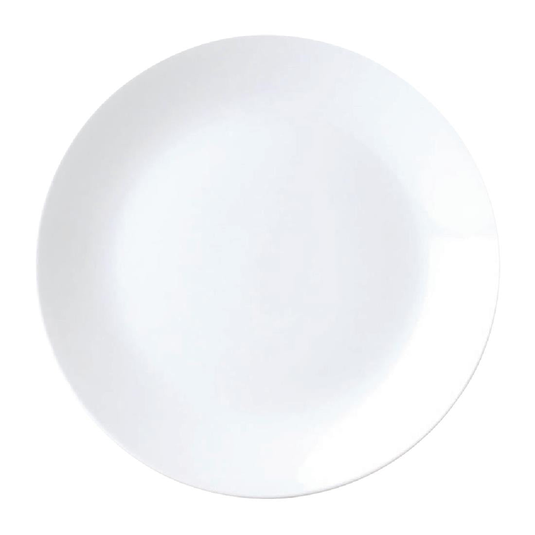 Royal Porcelain Chelsea Round Coupe Plates 210mm (24 Pack) • PAS-FL313