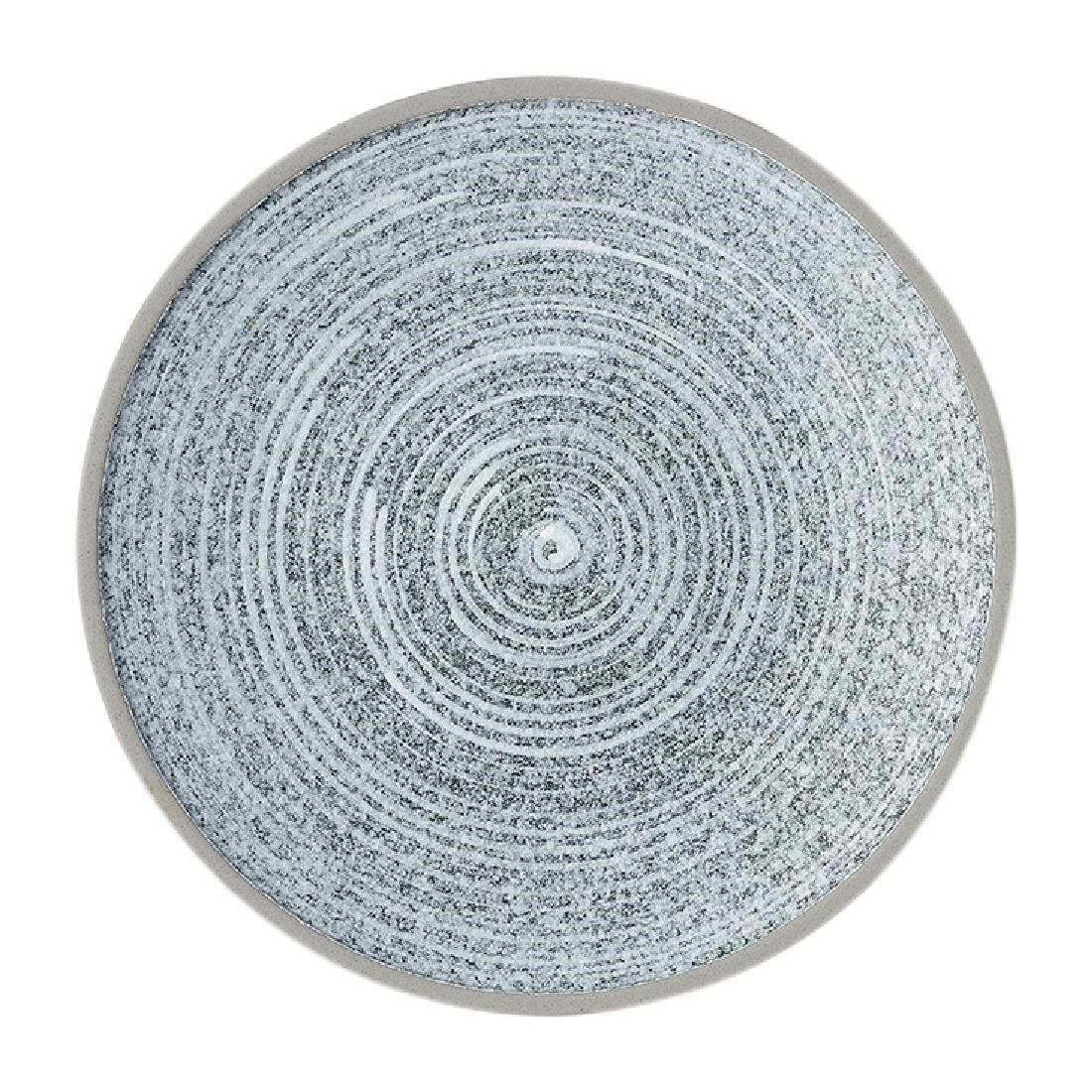 Tablekraft Soho Round Plates Effect 255mm (4 Pack) (Pack of 4) • PAS-FL361