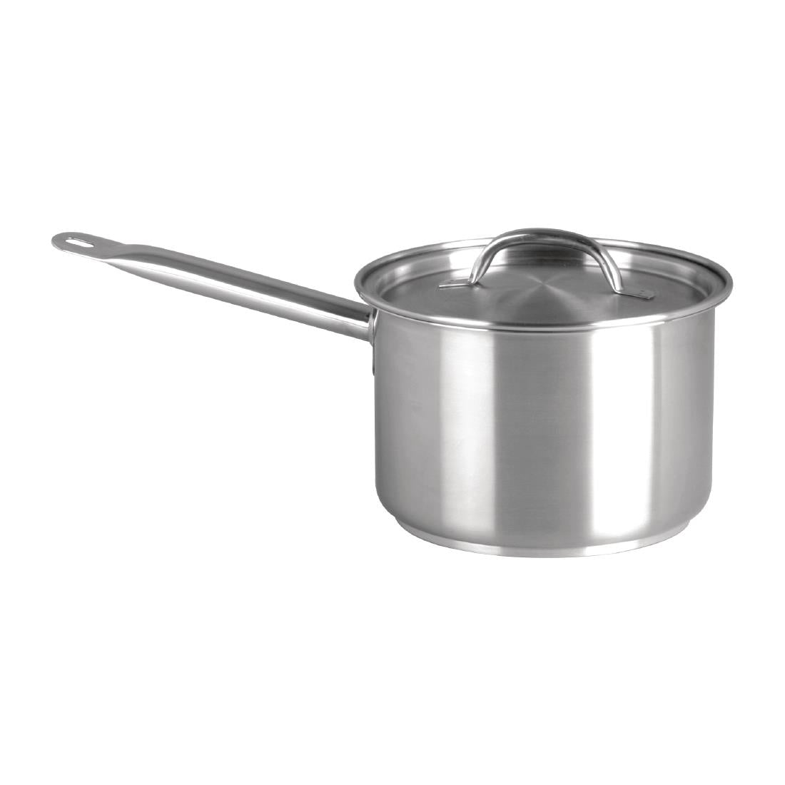 Chef Inox Elite Saucepan with Lid 3Ltr • PAS-FL490