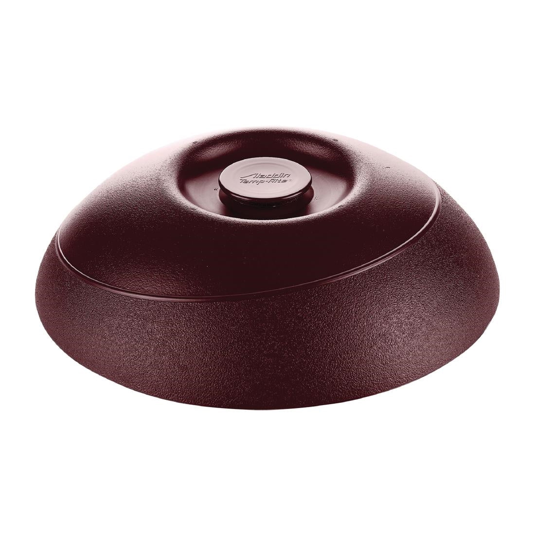 Aladdin Temp-Rite Allure Insulated Domes Burgundy 230mm (12 Pack) • PAS-FL728