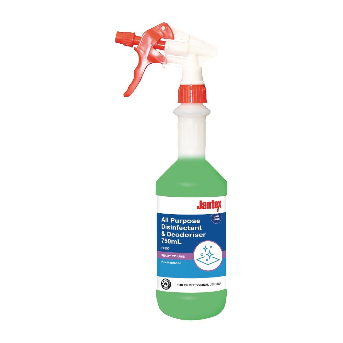 Jantex Multi Purpose Disinfectant & Deodoriser Ready to Use 750ml • PAS-FL850