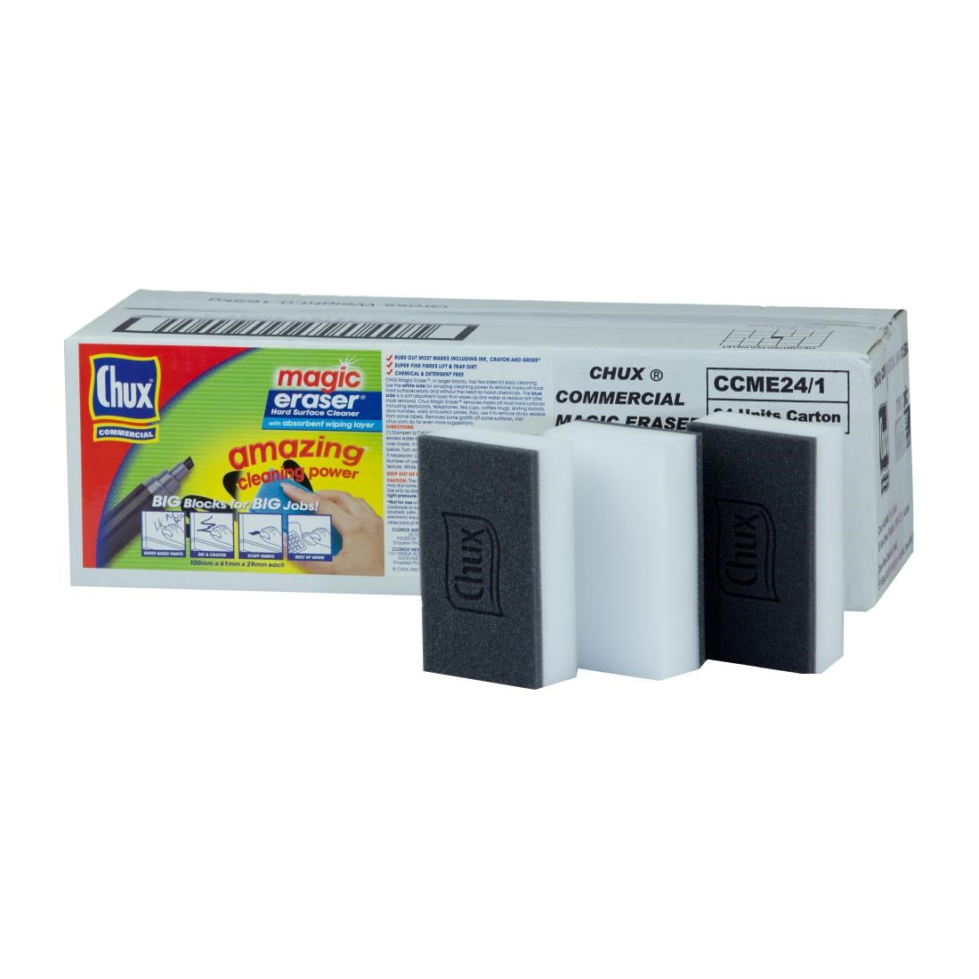 Chux Magic Eraser Cleaning Blocks (24 Pack) • PAS-FL874