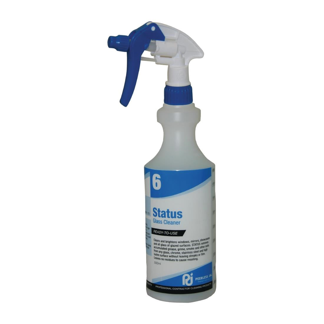 Peerless Jal 1-7 Series Status Glass Cleaner - 500ml Bottle and Trigger • PAS-FL925