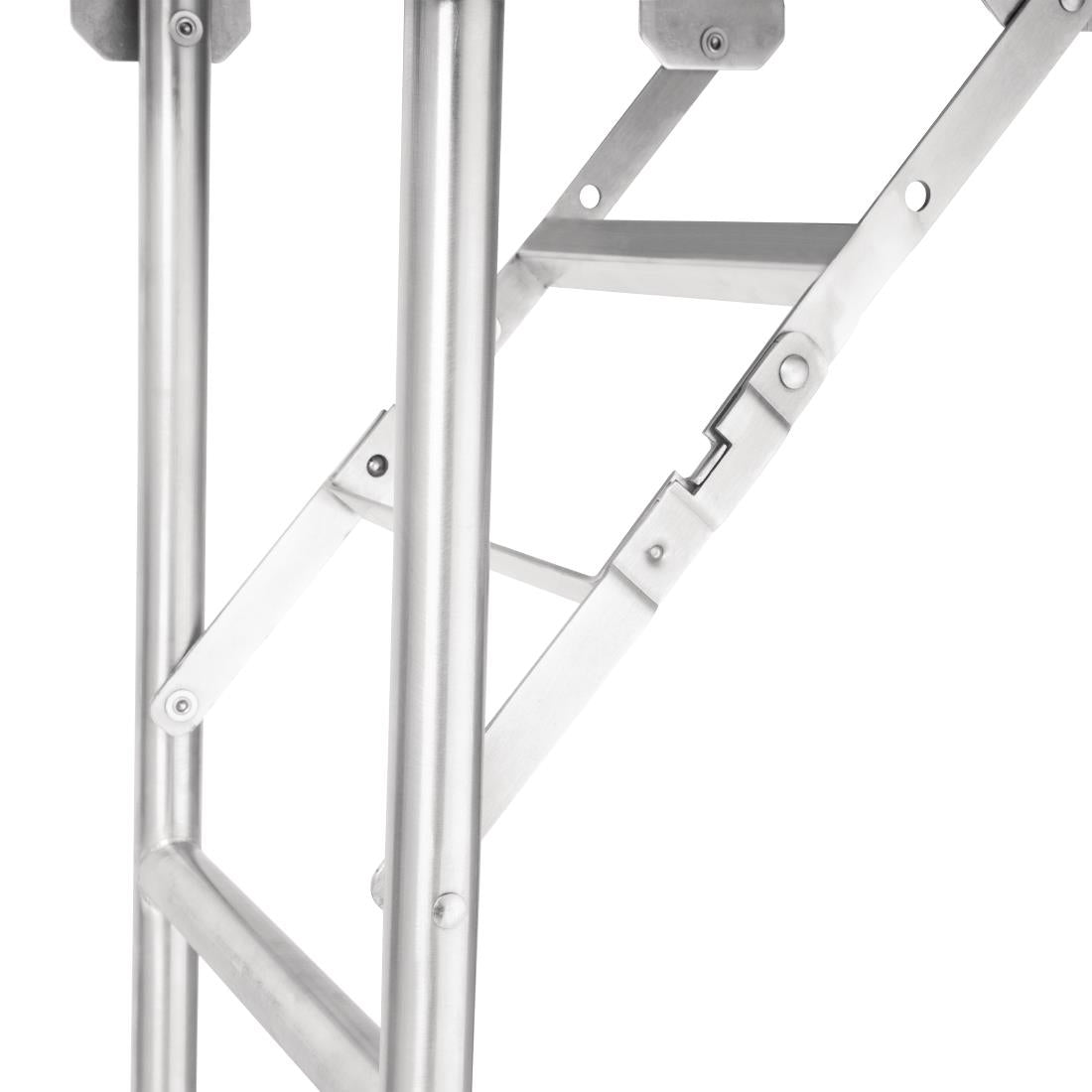Vogue Stainless Steel Folding Work Table 1830x610x780 (Dimension 1830x610x780mm) • PAS-FN289