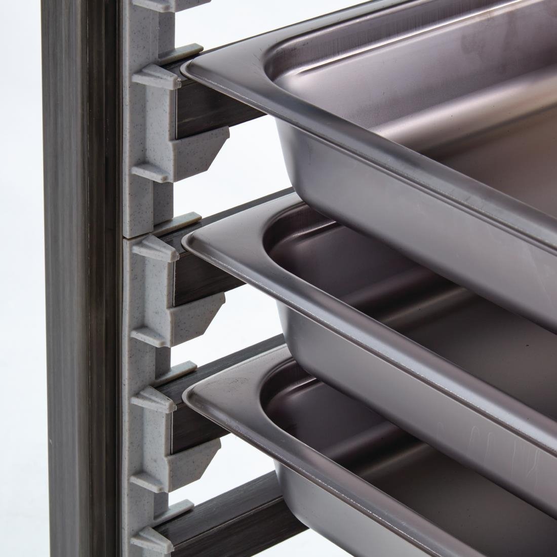 Cambro 1/1 Gastronorm Trolley 9 Pan Capacity Short • PAS-FP466