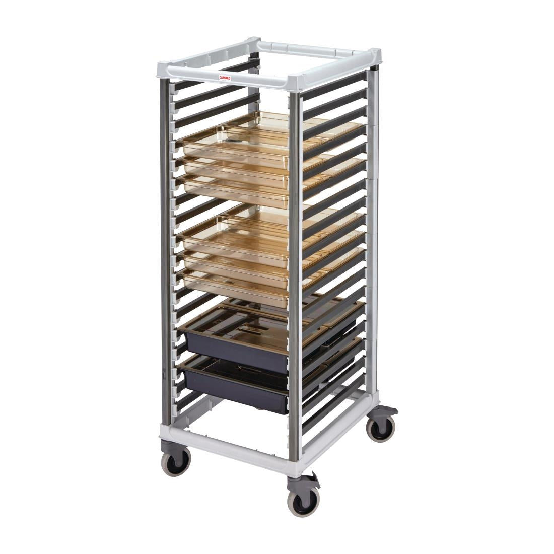 Cambro 2/1 Gastronorm Trolley 36 Pan Capacity Tall • PAS-FP467