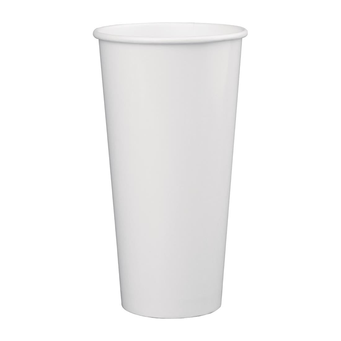 Fiesta Recyclable Cold Cup Single Wall White 625ml (1000 Pack) (Pack Quantity: 1000 | Size: 625ml | Diameter: 90mm) • PAS-FP782