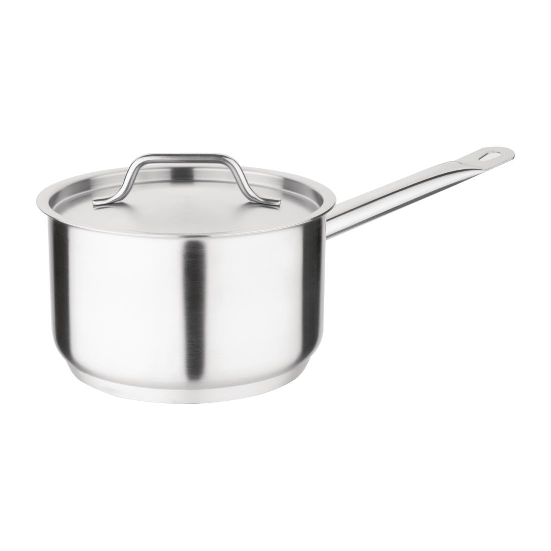 Vogue Stainless Steel Saucepan Lid 180mm • PAS-FS665