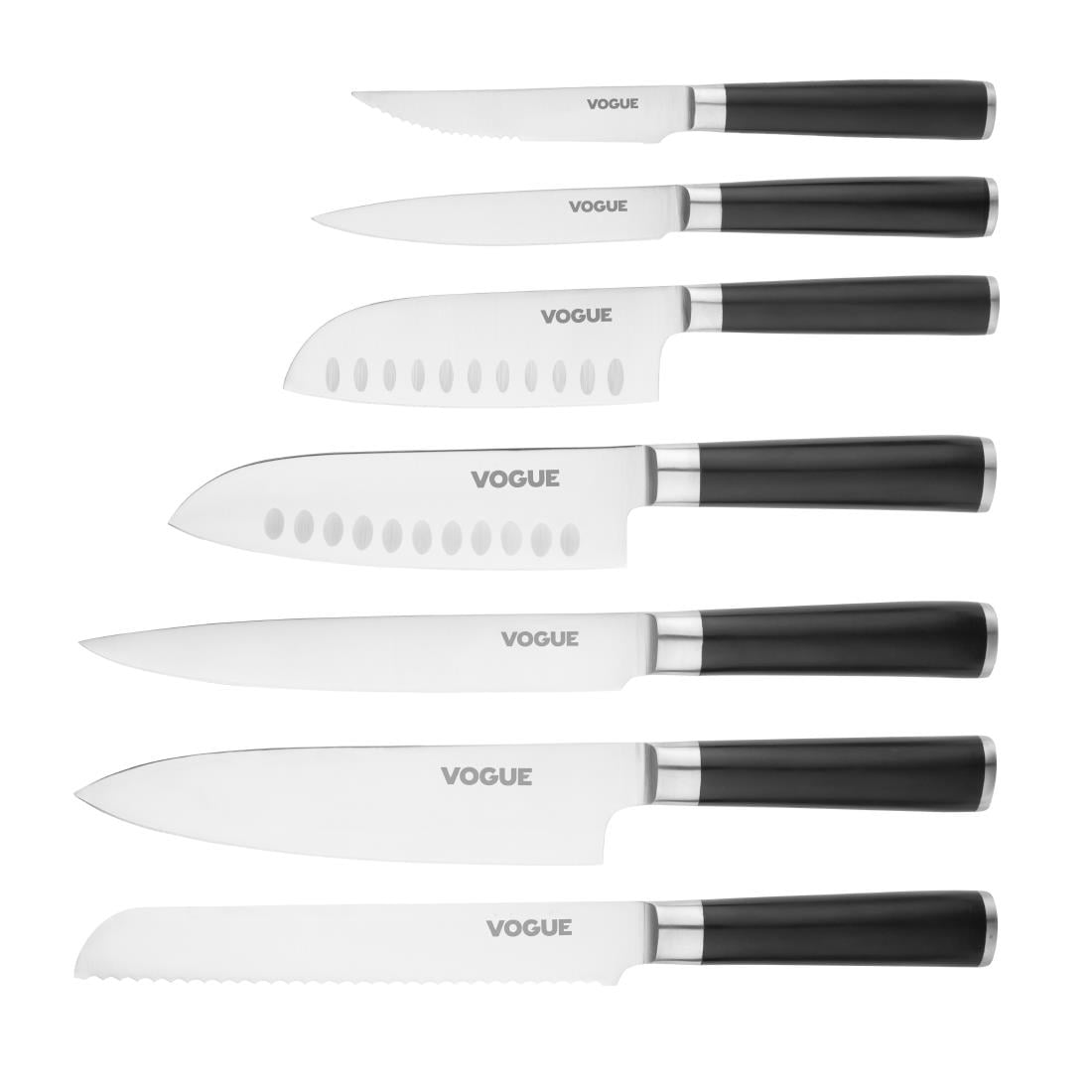 Vogue Bistro Utility Knife Black 129mm • PAS-FS680
