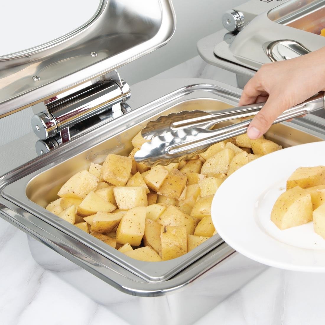 Olympia 1/2 GN Induction Chafer • PAS-FT038