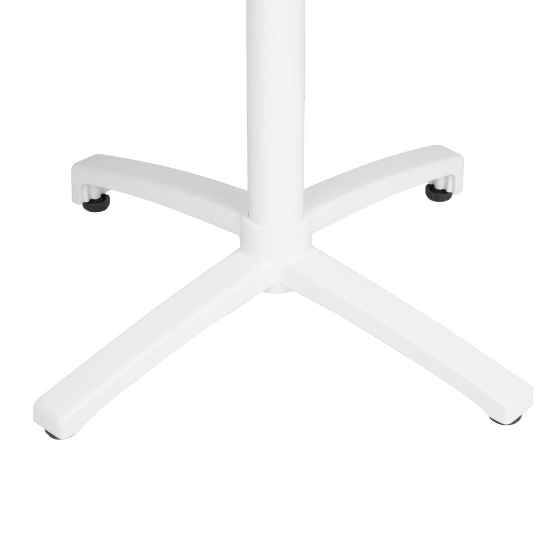 Bolero Folding PP Table 800mm - Mustard Yellow • PAS-FT622