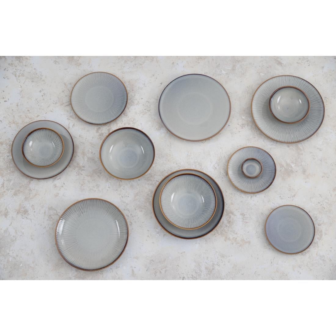 Olympia Drift Grey Plain Dipping Dishes 78mm (8 Pack) (Pack of 8) • PAS-FU193