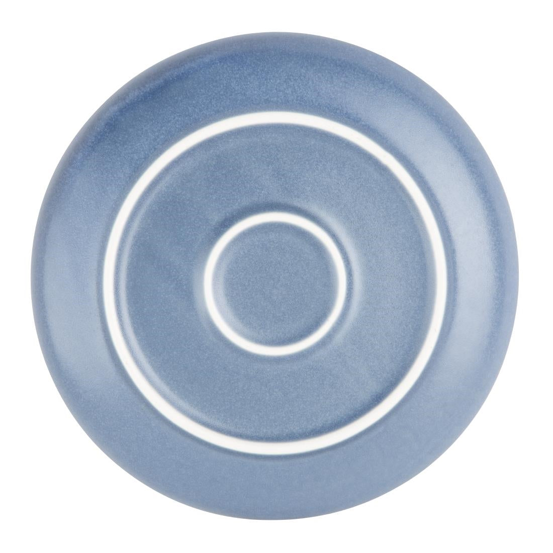 Olympia Corallite Blue Plate - 205mm 8" (6 Pack) (205(Ø)mm | Pack Quantity: 6) • PAS-FU201