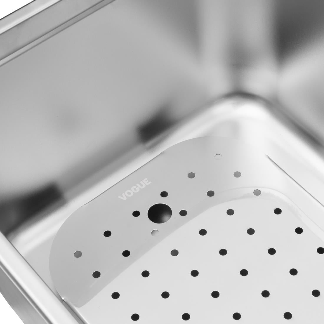 Vogue St/St GN Drainer Tray for GN 1/2 • PAS-FU267