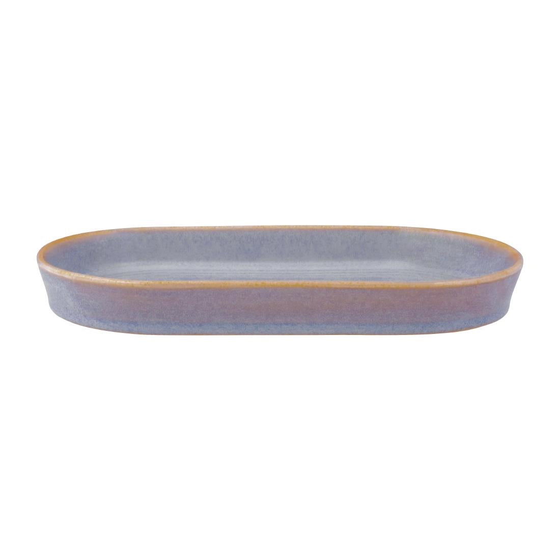 Tablekraft Urban Loft Oval Platters Azure Blue 240mm (4 Pack) • PAS-FW018