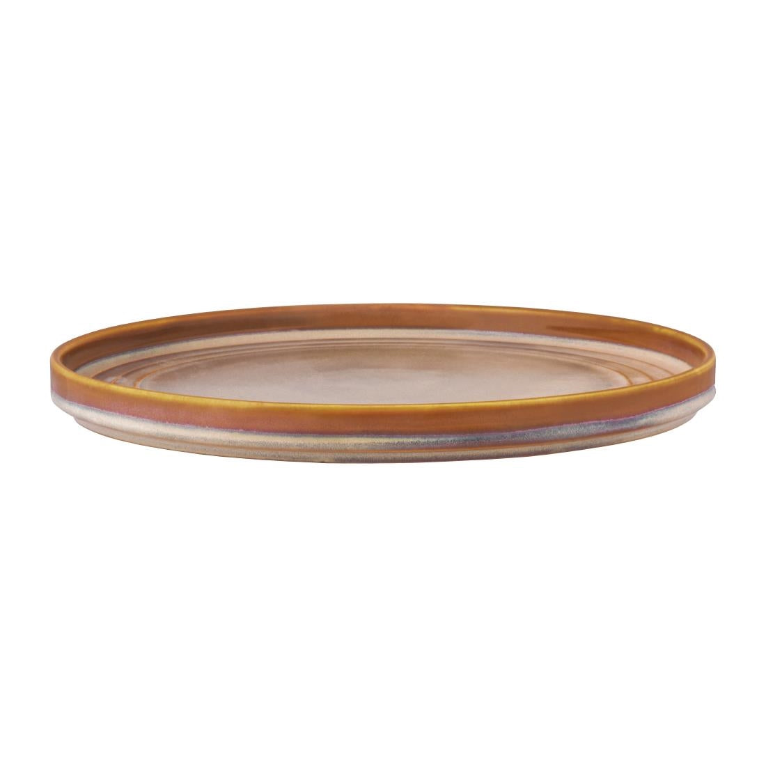 Tablekraft Urban Loft Round Plates Auburn 275mm (3 Pack) • PAS-FW027
