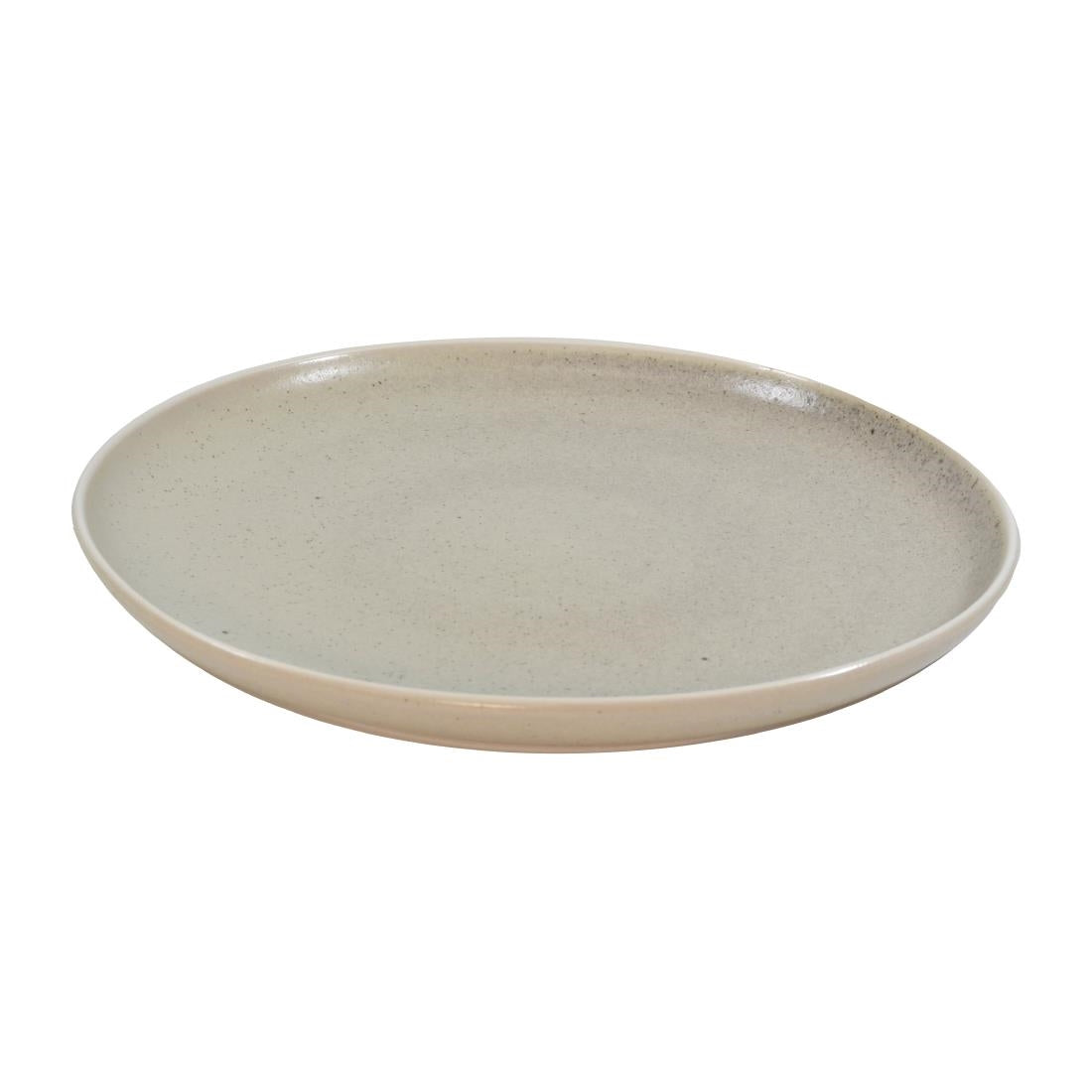 Tablekraft Urban Round Coupe Plates Sand 265mm (4 Pack) • PAS-FW046