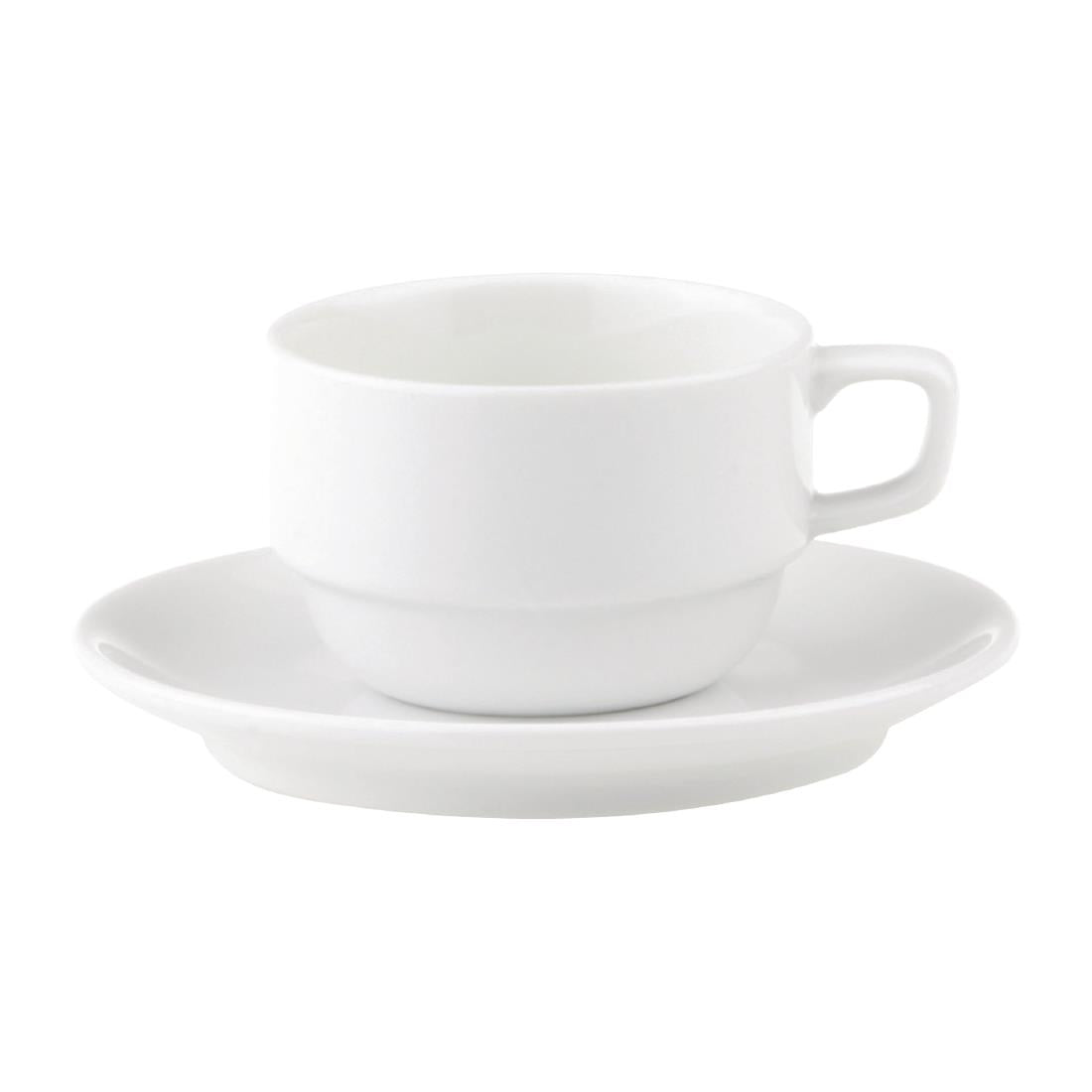 Royal Porcelain Chelsea Espresso Cup Saucers 120mm (12 Pack) • PAS-FW081