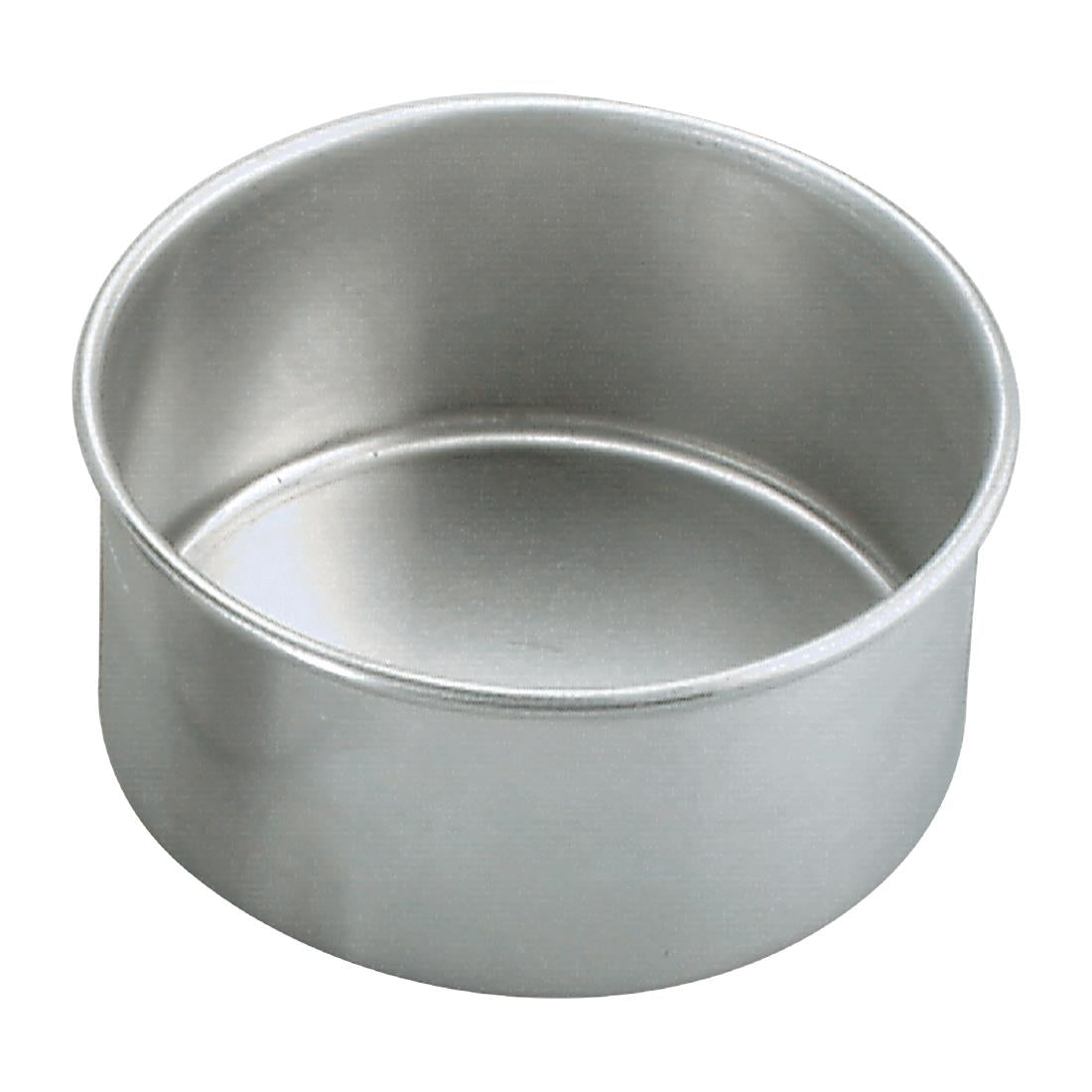 Chef Inox Aluminium Round Cake Tin - 250x75mm (Dimensions: 250x75mm) • PAS-FW383