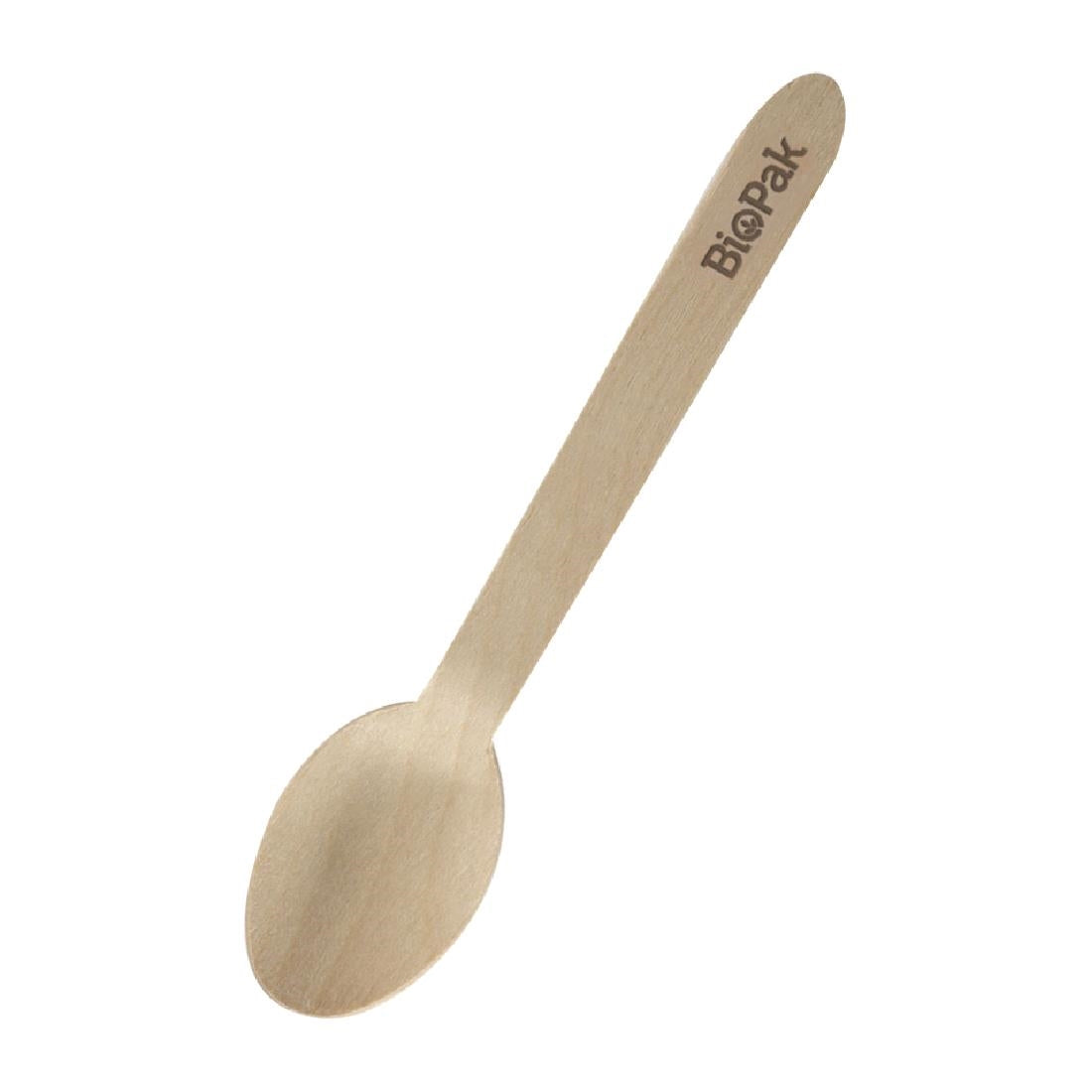 BioPak BioCutlery Wood Knife, Fork, Spoon Napkin Set (400 Pack) (Home Compostable | Pack of 400) • PAS-FY062