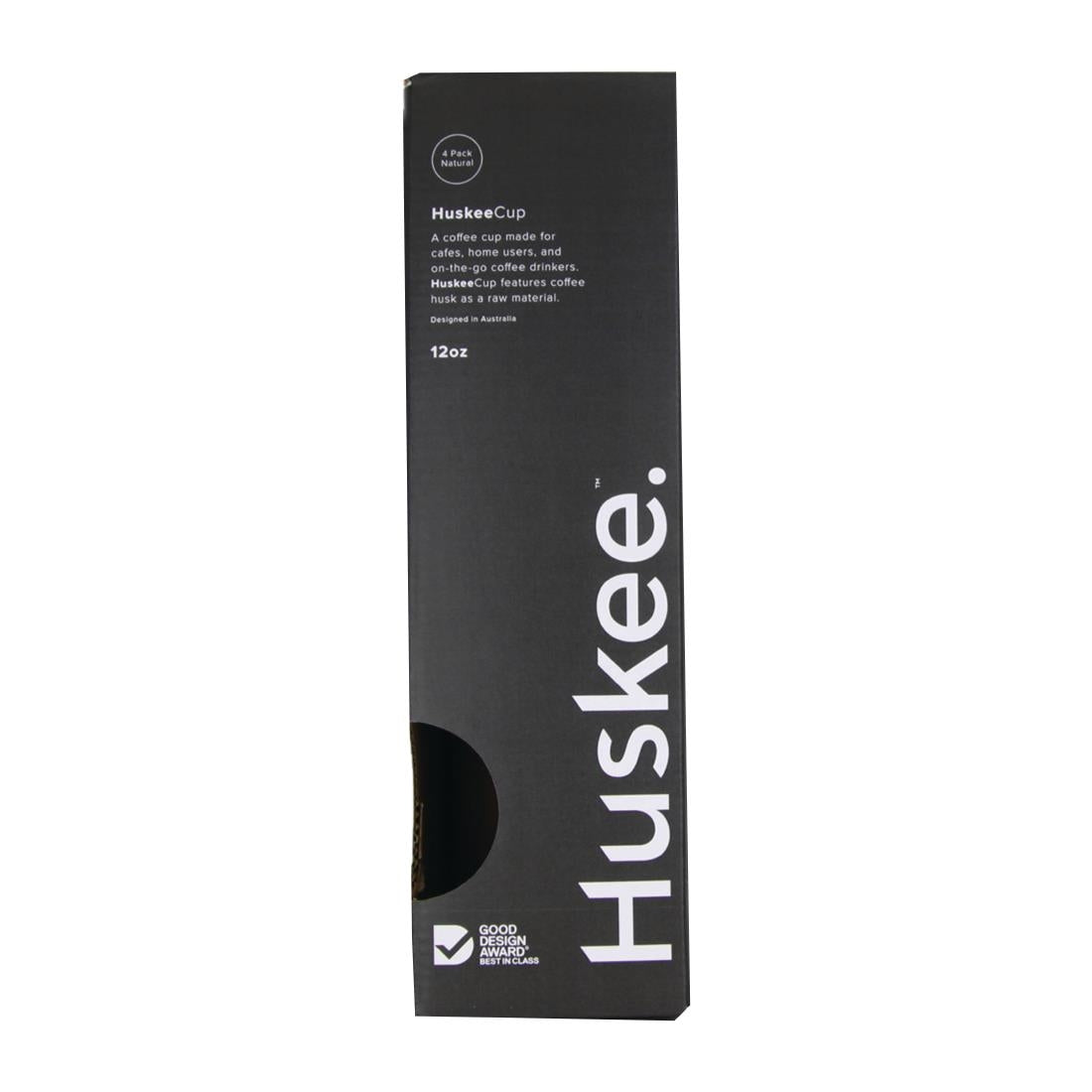 HuskeeCup Cup 12oz 409ml Natural (4 Pack) (Pack of 4) • PAS-FY247