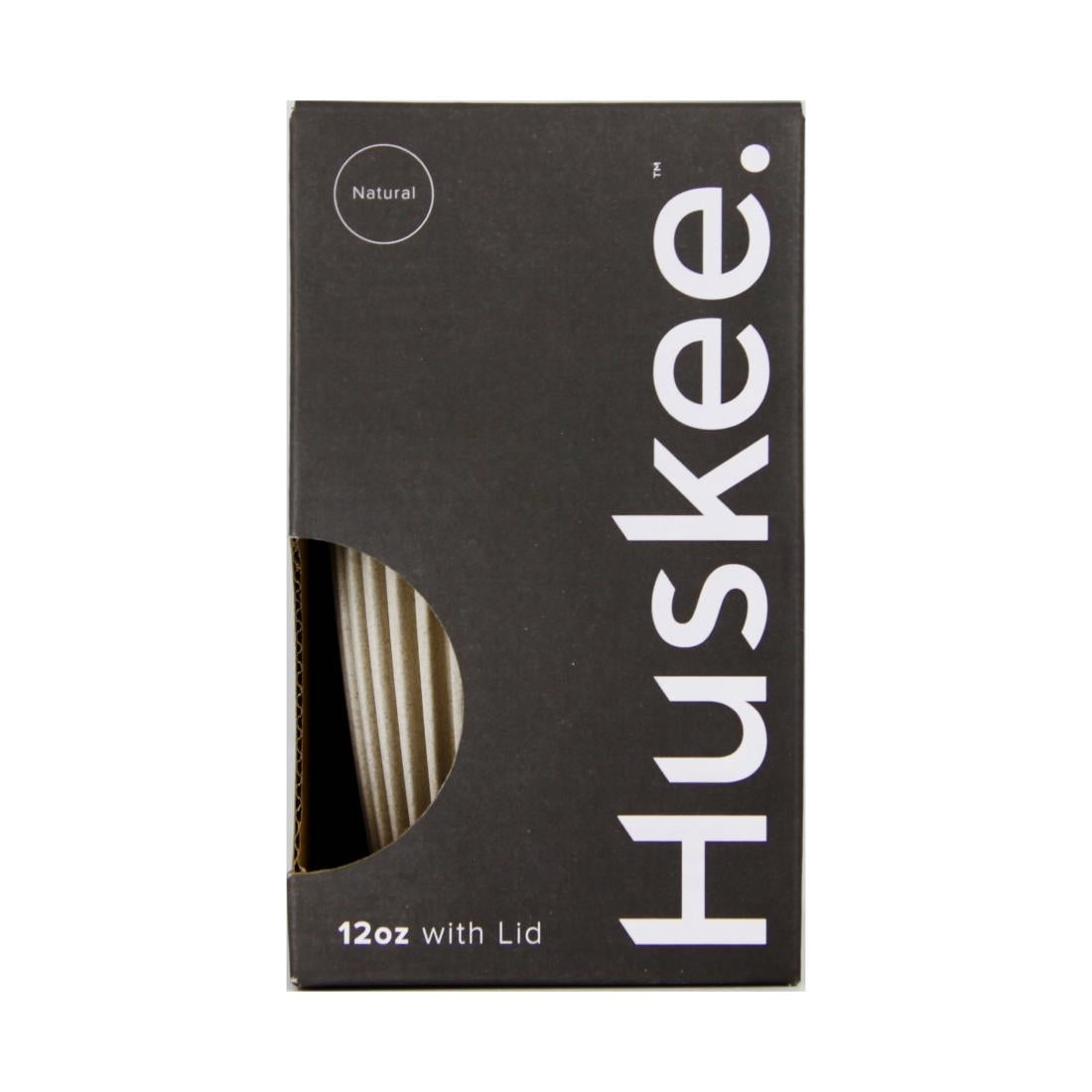 HuskeeCup Cup with Lid 409ml Natural (Single) • PAS-FY269