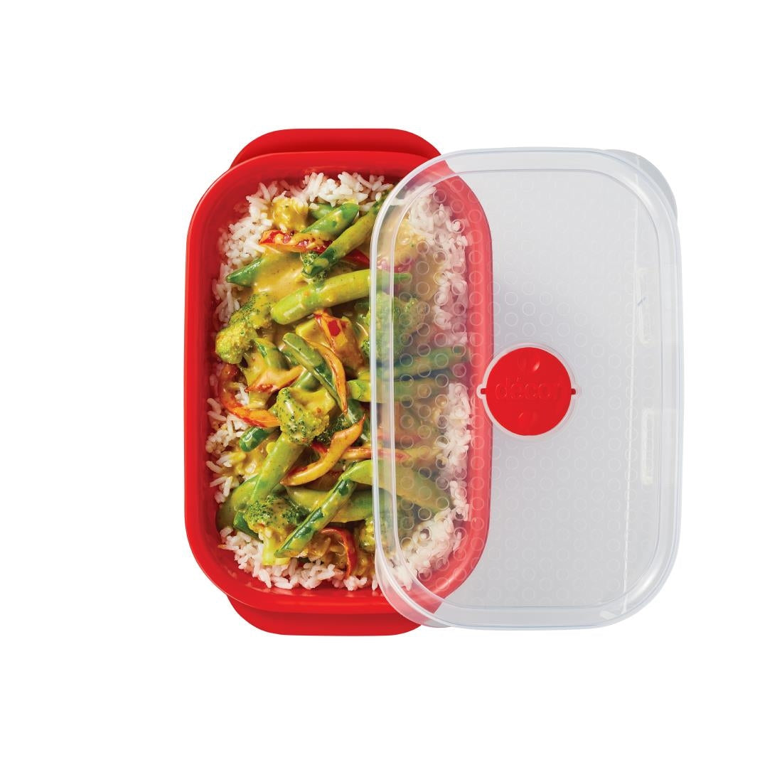 Décor Microsafe Oblong Food Container 1.6Ltr (4 Pack) • PAS-FY469