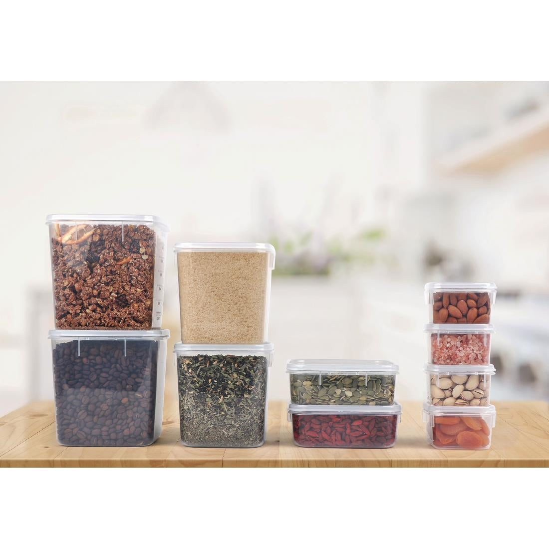Décor Tellfresh Square Storage Container 1.125Ltr • PAS-FY477