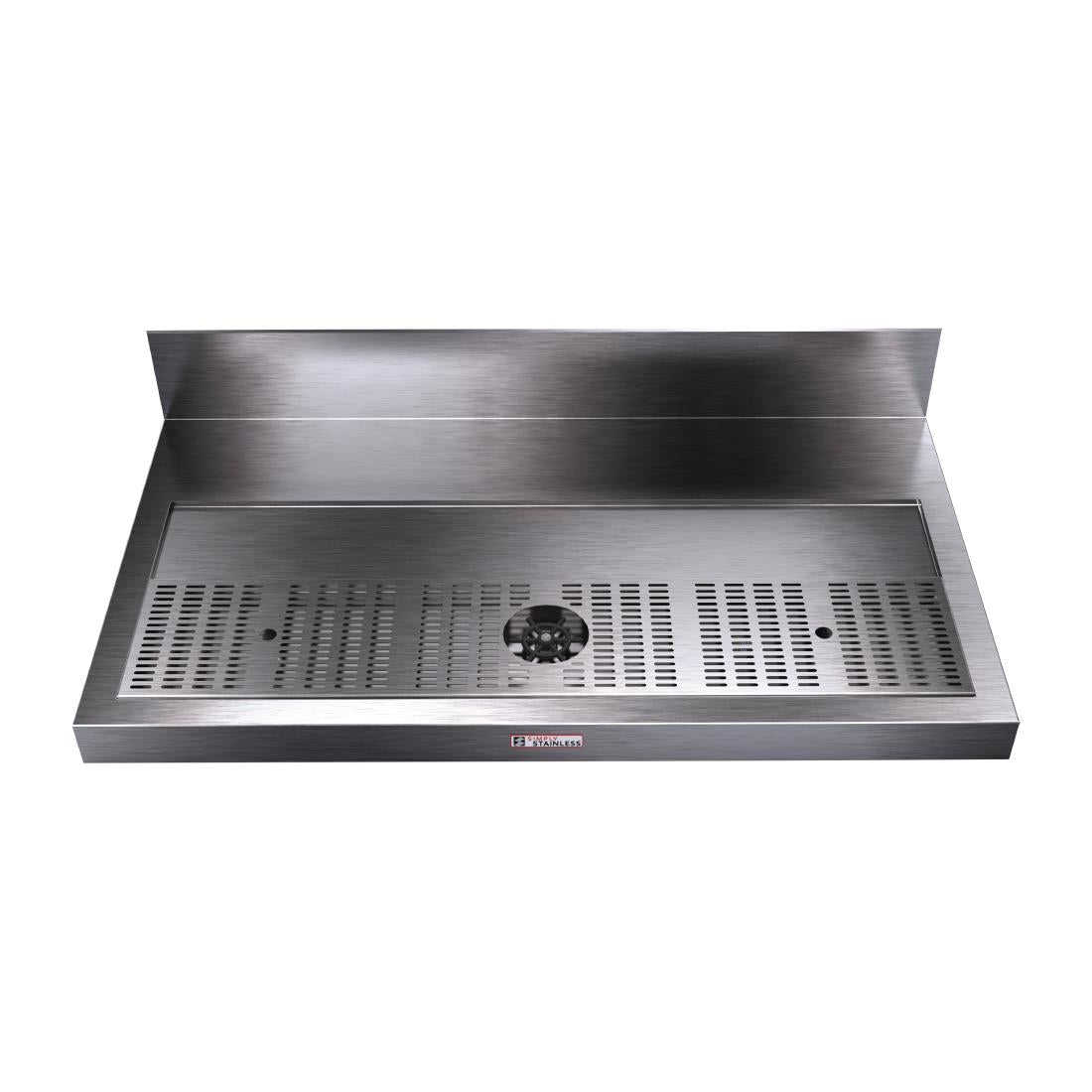 Simply Stainless Standard Beer Station with Glass Rinser 300mm wide • PAS-FY580