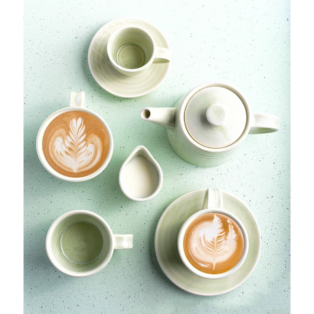 Moda Porcelain Lush Teapot with Infuser 380ml (6 Pack) • PAS-FY682