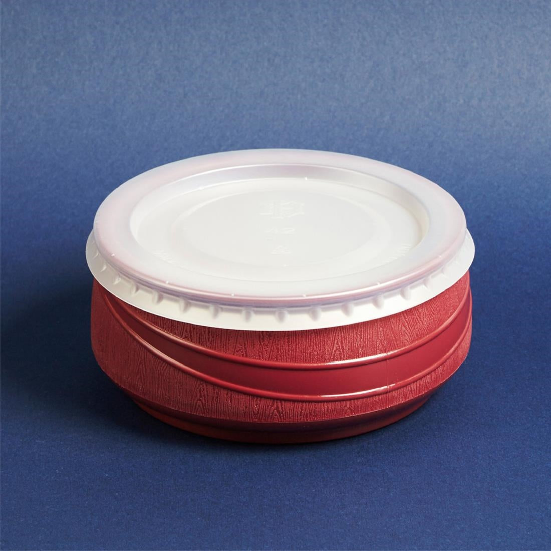 KH Disposable Lid for Traditional Soup Bowl 250ml Pp (1000 Pack) (250ml size compatiblity | Pack of 1000) • PAS-FZ102