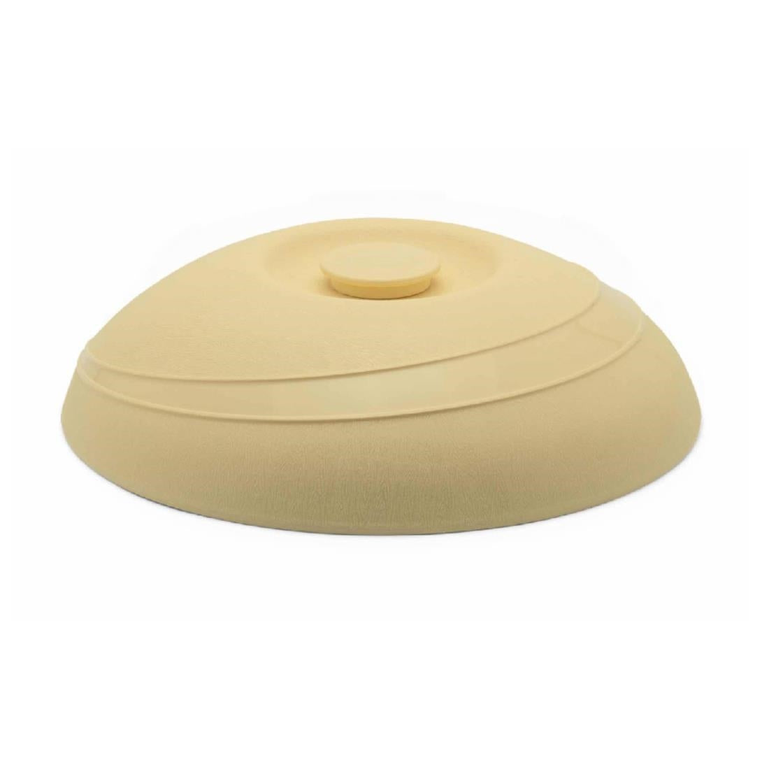 KH Moderne Plate Cover Insulated Yellow Pp/Pu (12 Pack) (Fits 230mm Plate diameter | Yellow | Pack of 12) • PAS-FZ108